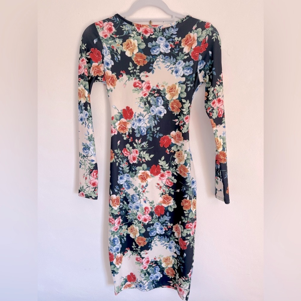 ASOS Neoprene Dress with Cut Out in Back